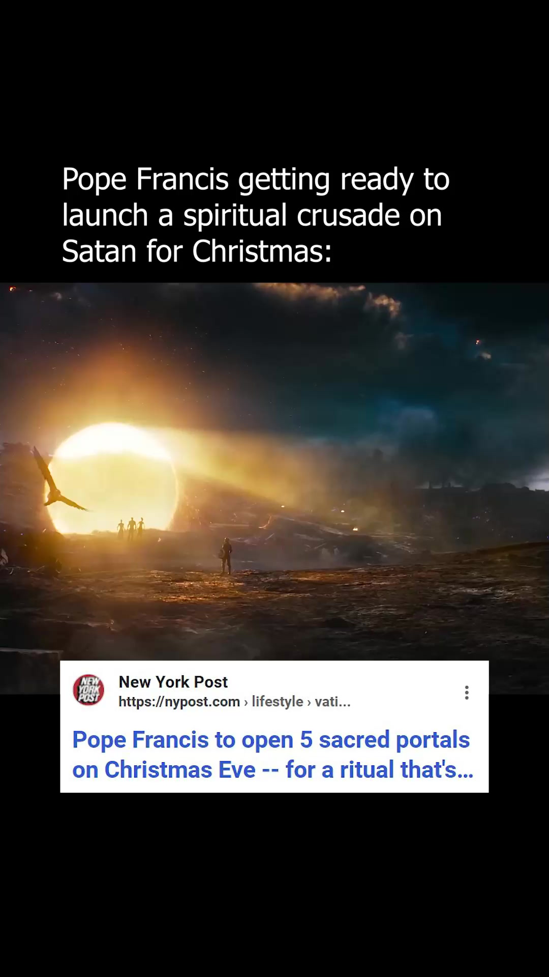 Pope Opens Portals