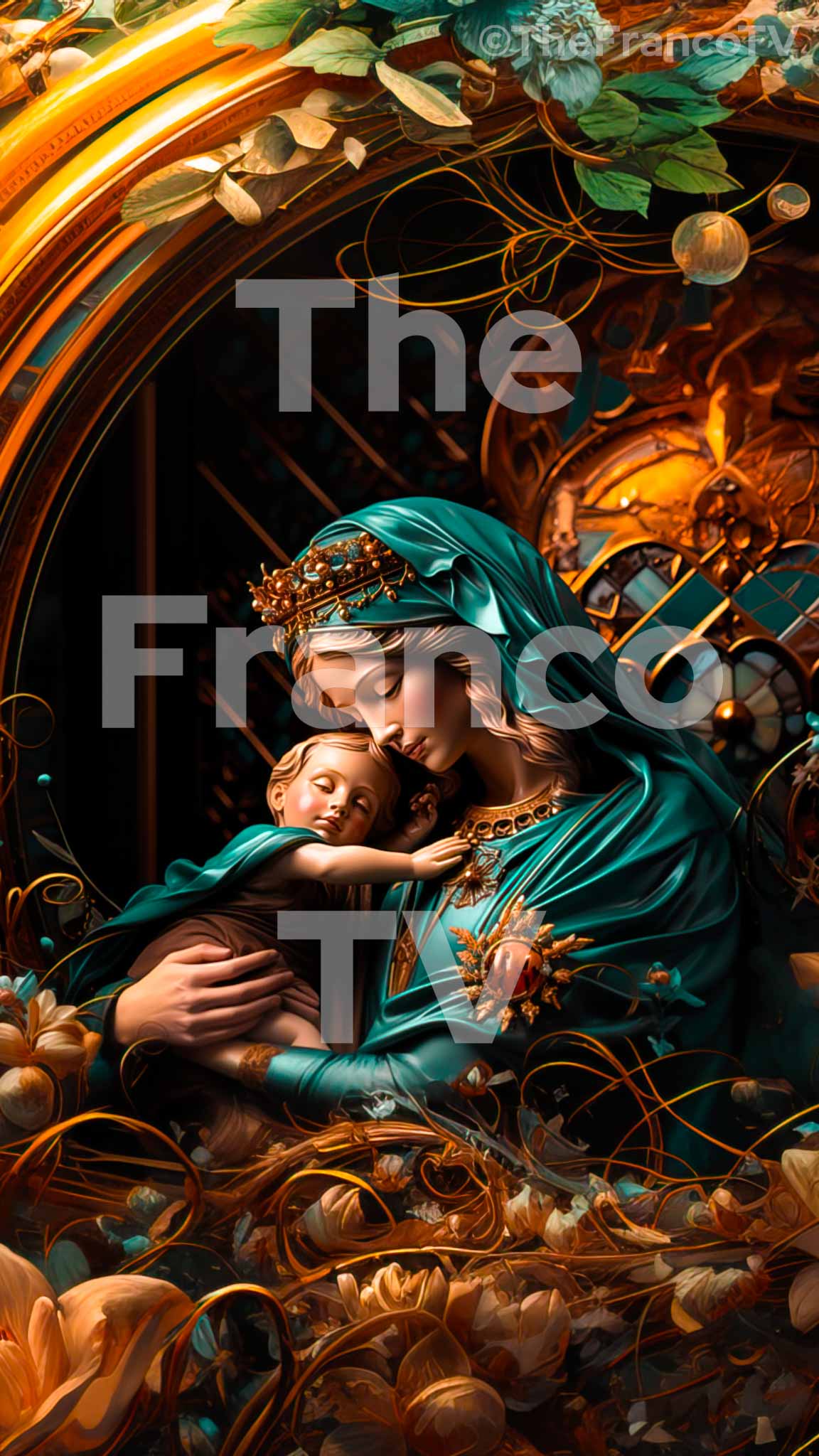 Mother Mary & Baby Jesus view 2