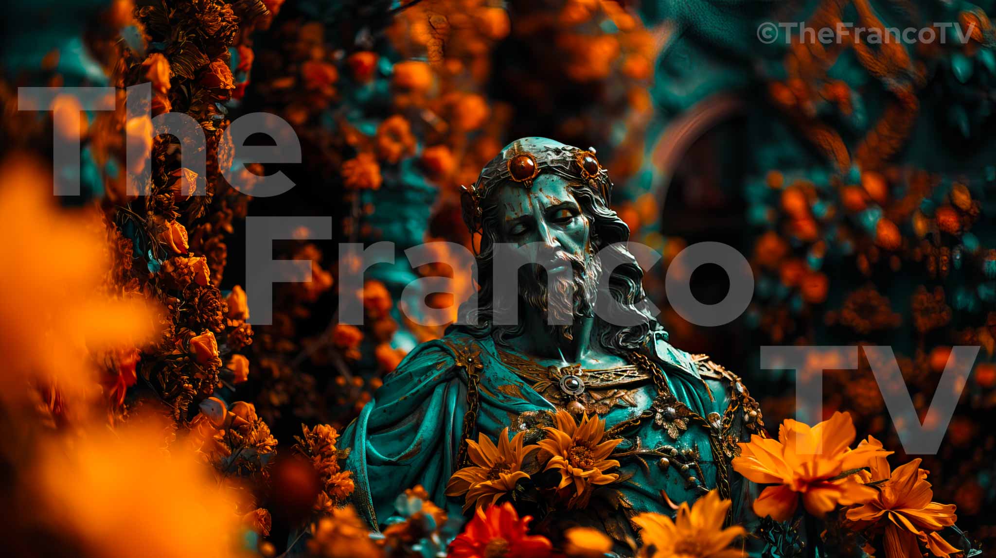 Statue of Jesus view 2